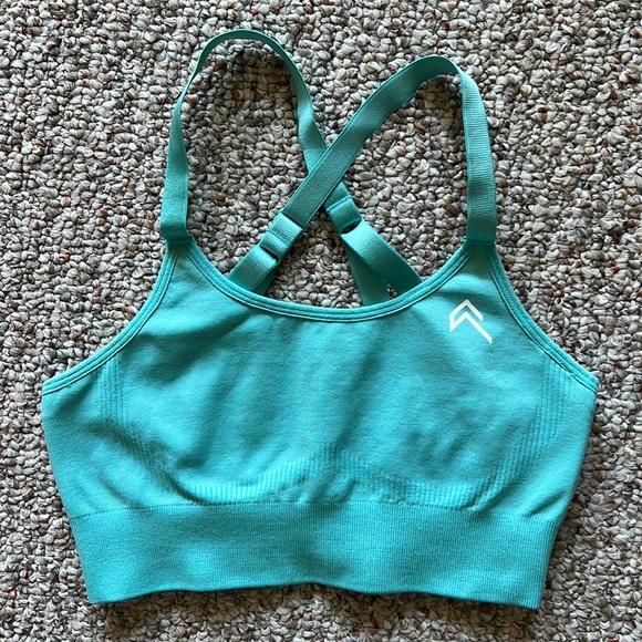 Oner Active Other - Oner Active Classic Seamless Sports Bra in Lagoon Marl size Small